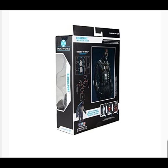 DC Multiverse Bloodsport (The Suicide Squad) 7" Action Figure.   - Picture 3 of 10